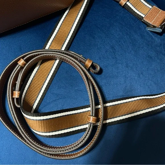 Aspinal of London walnut camera-style bag - Picture 4 of 7